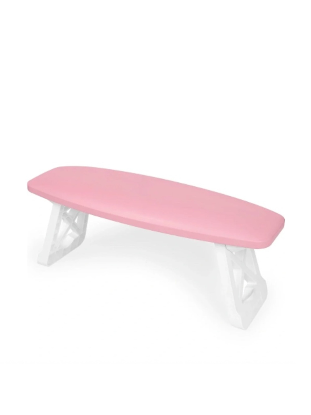 Pink And White Foldable Nail Technician Pillow Arm Rest
